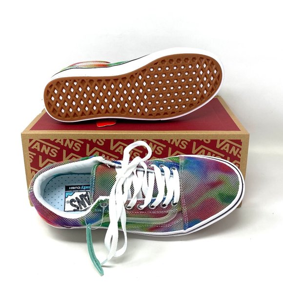 VANS Comfycush Shoes Women's Old Bloom Canvas Multicolor Casual Size VN0A5DYCB1T - Picture 2 of 11